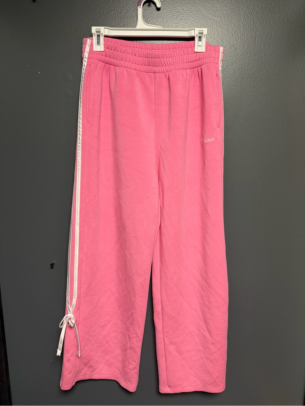 NWOT Champion Wide-Leg Track Pants with Bows Size M